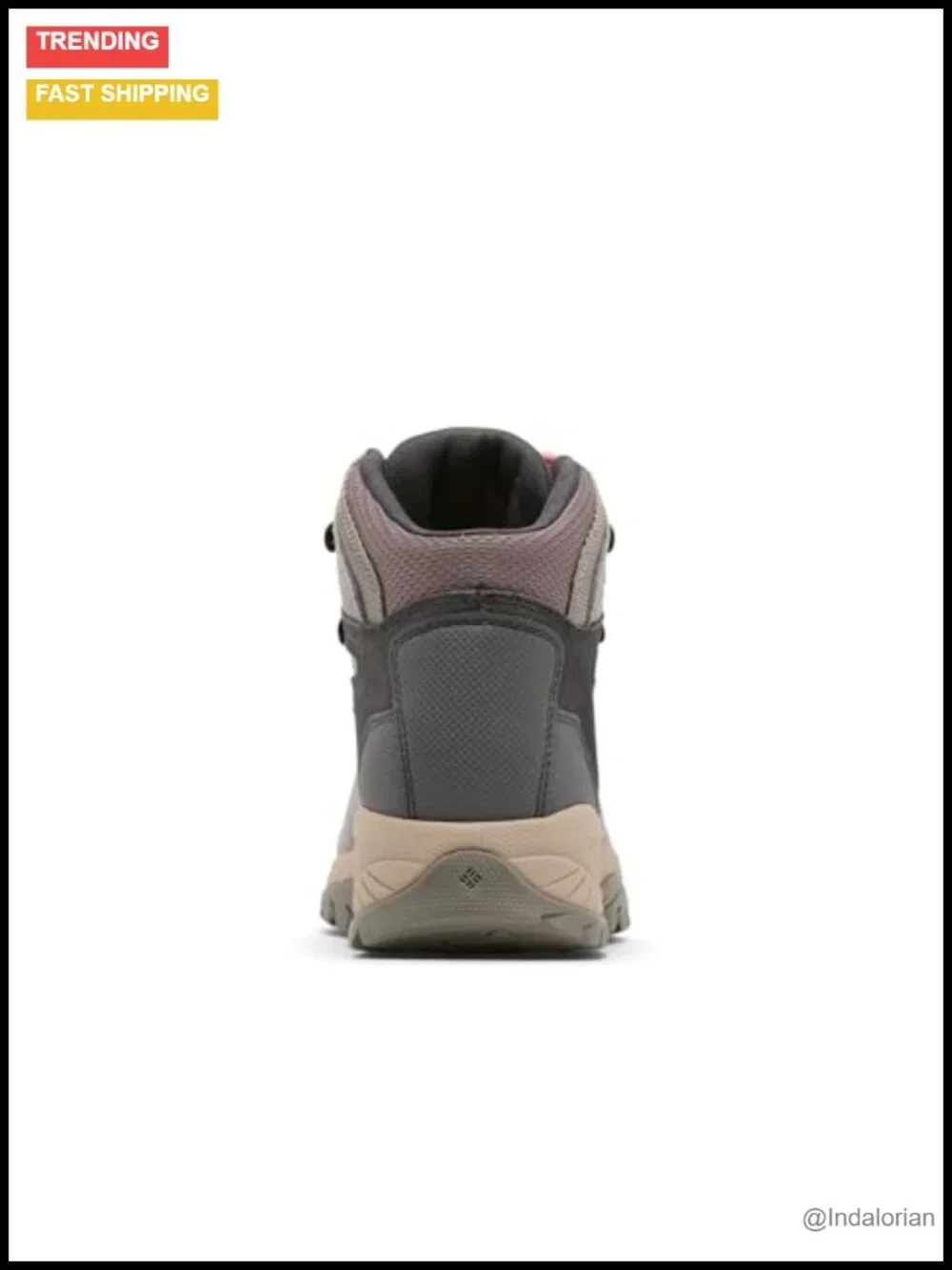 Columbia Women's Waterproof Hiking Boot Mid Top Lace Up Leather Rubber Sole